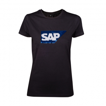 SAP Wendepailletten-Shirt Damen