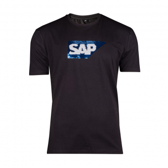 SAP Wendepailletten-Shirt Herren