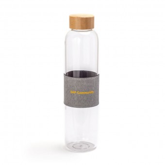 SAP Community glass bottle