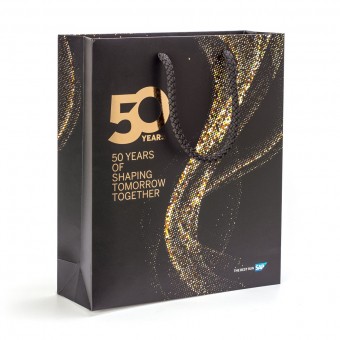 SAP "50 YEARS EDITION" Papiertragetasche
