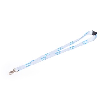 SAP RPET Lanyard, blau (10 Stück)