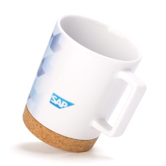 SAP Tasse mit Korkuntersetzer
