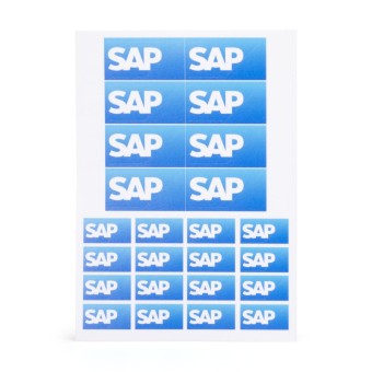 SAP Stickerbogen A5